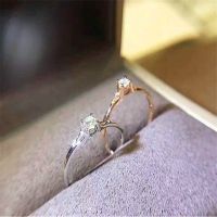 Fashion Couple 925 Jewelry Engagement Bridal Small and