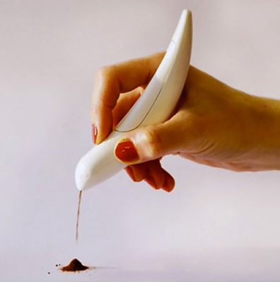 ปากกาวาดด้วยปากกาสำหรับติดเครื่องทำเค้มือก DIY ปากกาวาดภาพปากกาเครื่องเทศกาแฟปากกาชั้นวางเครื่องปรุงแกะสลักไฟฟ้า