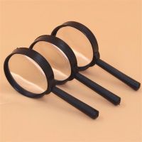 5Pcs/Set 5X Magnifier Reading Hand Held Magnifying Glass Identification Glasses