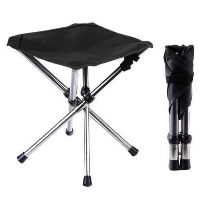 ❖♧♗ Outdoor Folding Stool Camping Tripod Stools Portable Fishing Chair Mini Picnic Chair Bench For Camping Fishing Accessories