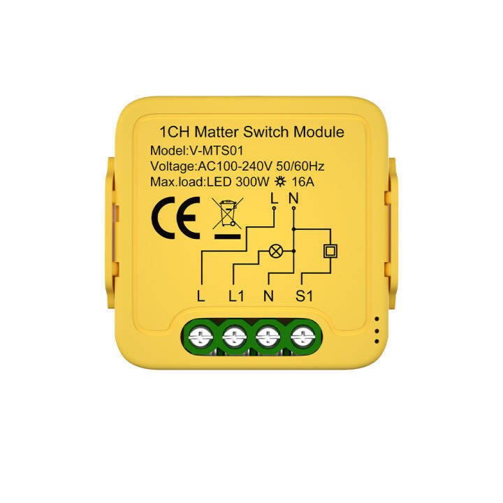 รีเลย์โมดูลสวิตช์อัจฉริยะแบบไร้สายจากร้านเป็ด1แก๊งชุดบ้าน16a-ใช้ได้กับ-smartthings-alexa-homeprhl