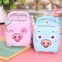 Educational Classic Money Bank Early Learning Piggy Bank Box Saving Money Box ATM Safe Box Toy with Lock Interactive Toy