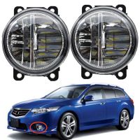 สำหรับฮอนด้า Ord VIII สำหรับ Acura TSX 2011-2014ประกอบไฟตัดหมอกโคมไฟสว่างมากไฟ LED รถตัดหมอก