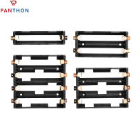 PANTHON 18650ที่ยึดแบตเตอรี่แพทช์เดี่ยว/คู่/สาม/แท่นชาร์จแบตเตอรี่4อัน SMT 18650กล่องเก็บของตัวหนีบแบตเตอร์รี่ด้วยหมุดสีบรอนซ์