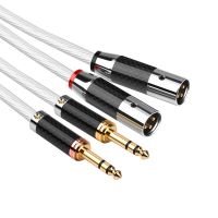 ATAUDIO 6.5mm Trs To Xlr Male/female Audio Cable 6.35 Mixer Jack Power Amplifier Sound Balance Cable Hifi Xlr Audio Connector