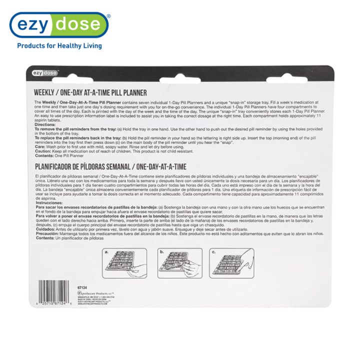 ezy-dose-ตลับใส่วิตามินรายสัปดาห์-weekly-7-day-pill-organizer-67124-คละสี