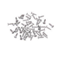 【Cw】50pcs Wholesale 3mm Electric Guitar Screws for Pickguard Back Plate Mount DIY Luthier Toolhot