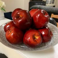 12 Pcs Fake Fruit Apples Artificial Apples Lifelike Simulation Red Apples Home House Decor for Still Life Kitchen Decor