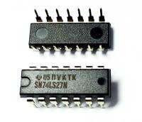 2 PCS SN74LS27N 74LS27 NOR GATE, Triple 3 อินพุต, DIP - 14, 5 V