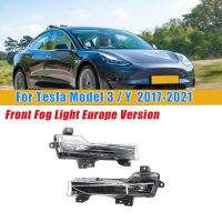 New for 2017 18 19 20 2021 Model 3 / Y Car Front Fog Light Driving Lamp LED DRL No Europe Version