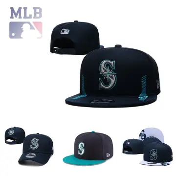 Seattle Mariners Vintage Logo Athletic Split Bar Snapback Cap Hat –  thecapwizard