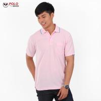 เสื้อโปโล KanekoTK สีสด ยับยาก สีชมพู PK104 (ชาย) - PMKPOLOMAKER