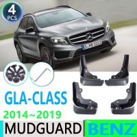 for Mercedes Benz GLA Class W156 2014 2019 180 200 220 250 260 AMG Fender Mudguard Mud Flaps Guard Splash Flap Car Accessories