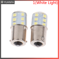 【Flash Sale】 หลอดไฟเลี้ยว LED P21W 1156 Ba15s 2ชิ้นสำหรับเบรครถยนต์12V