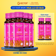 Combo 3 hộp Nước uống Collagen Đông Trùng Hạ Thảo Hector 5000mg 30chaix50ml