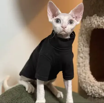 Sphynx Cat Clothes Hairless Cat Sweater Pet Jumper Winter Fashion  Thickening Warm Comfortable Winter Clothing For Cats Outfit