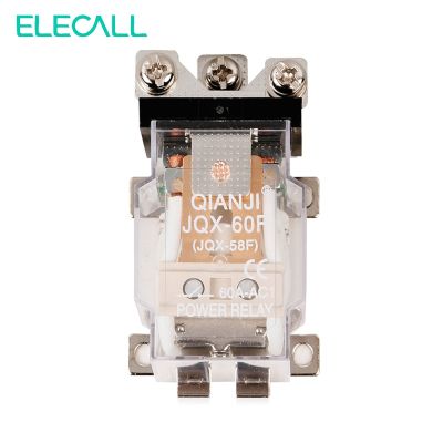 Elecall 1z Jqx-60f 1ชิ้น60a ไฟฟ้า Ac220v รีเลย์แม่เหล็กไฟฟ้าขดลวดเครื่องถ่ายทอดสัญญาณ