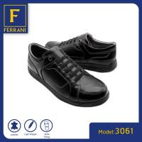 FERRANI Premium Casual Sneaker Model 3061 #รองเท้าลำลอง ไม่ต้องผูกเชือก หนังแท้ เบา สบาย วัสดุเกรด A งานฝีมือ สวยเด่น เป็นเอกลักษณ์ เท่ห์ สบายทุกก้าว