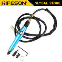 HIFESON 09K ไฟล์ลูกสูบนิวเมติกเครื่องบดอัลตราโซนิก Muffler Bobbin ตัดแต่งขัดปรับความเร็วหมุน