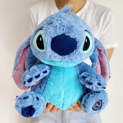 ตุ๊กตาหนานุ่มยัดนุ่นรูปตุ๊กตาผ้ากำมะหยี่ Lilo &amp; Stitch 30ซม. ตัวการ์ตูนรูปสัตว์สุดน่ารักของขวัญวันเกิดวันคริสต์มาสหมอนไมโครไฟเบอร์เด็ก