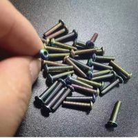 6-10PCS iso7380 Rainbow colourful titanium button head screw M3 M4 M5 M6 TA2 Gr2 titanium hex socket screw