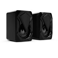 Computer Speakers For PC Desktop Computer Laptop with Subwoofer LED Colorful Lighting Home Theater System USB Wired SoundBox