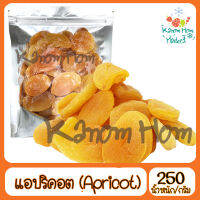 ขายดี แอปริคอท Apricots อบ แห้ง 250g ไม่ใส่น้ำตาล บรรจุในถุงซอปล็อก รสชาติหอมหวานธรรมชาติกำลังดี ส่งตรงจากกิมหยง ส่งไว ของฝาก มีเก็บปลายทาง บ