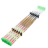 10Pcs Wood Fishing Float Tank Slip Drift Tube Bobber Tackle Tool Accessories New Drop Ship Accessories