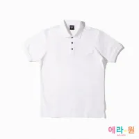 era-won เสื้อโปโลแขนสั้น ทรงสลิม Polo Shirt สี White