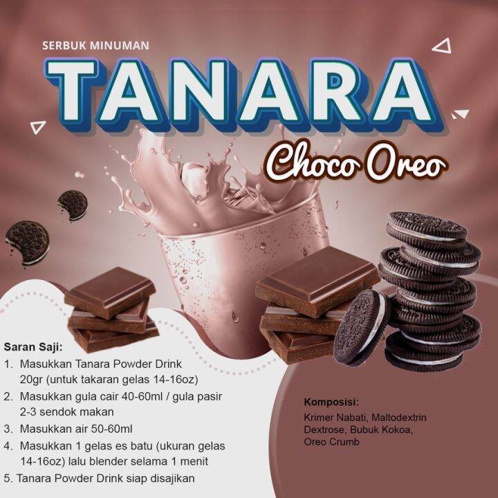 bubuk minuman choco oreo 1kg PREMIUM / bubuk minuman boba aneka rasa ...