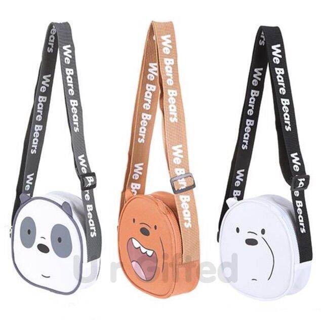 We Bare Bears Crossbody Bag Miniso Lazada PH
