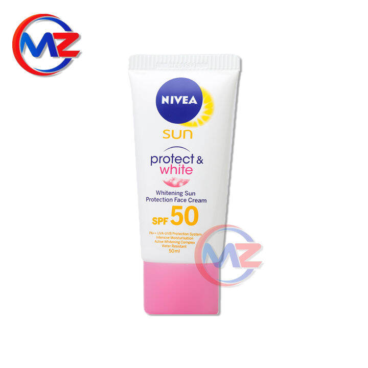 NIVEA Sun Protect & White Whitening Sun Protection Face Cream SPF50