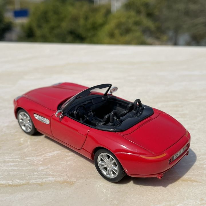 1-43-bmw-z8โมเดลรถยนต์สปอร์ต-diecast-roadster