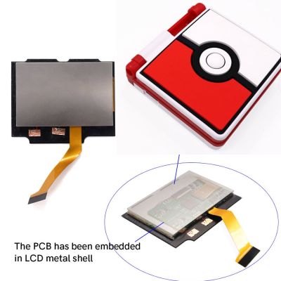 2023 New GBA SP Replacements IPS Drop in Laminated LCD Mod Kits Screen for Nintendo Gameboy Advance SP
