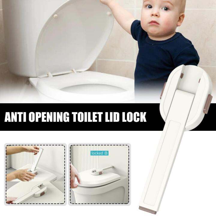 Antiopening Toilet Lid Lock Child Safety Care Lock Buckle Lock Toilet