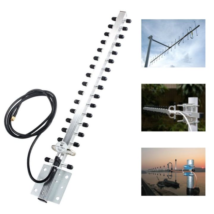 เสาอากาศไวไฟ-rp-sma-2-4-กิกะเฮิร์ตซ์-25dbi-ทิศทางกลางแจ้งไร้สาย-yagi-เสาอากาศ-wifi-router-intl