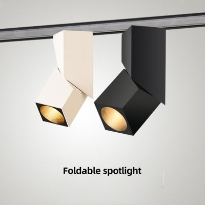 Homluce LED lights 360 any angle creative spotlight new COB cooling aluminum modern simple square track spotlight