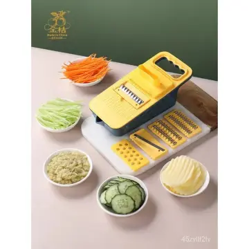 UPPFYLLD Vegetable slicer, set of 2, bright orange/bright green