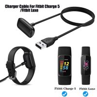 2-pak do ładowarki Fitbit Charge 5 i ładowarka Fitbit Luxe do Fitbit Charge 5 Tracker kabel do ładowania USB akcesorium do luksusowego zegarka