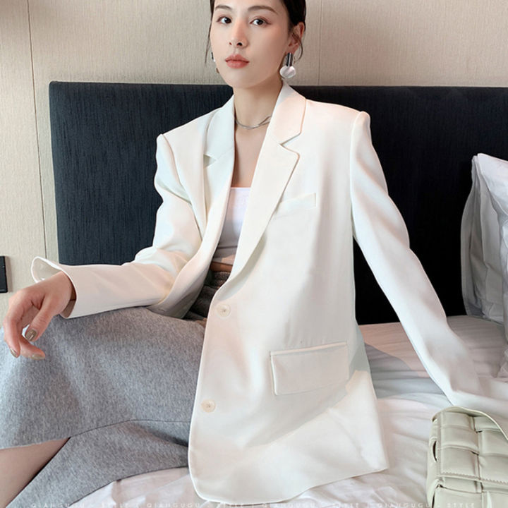 cocopie-เสื้อสูทหญิง-ชุดสูทผู้หญิง-สูทแฟชั่นหญิง-ใหม่สไตล์เกาหลีหลวมสบายๆแฟชั่นมืออาชีพเสื้อสูทขนาดเล็ก-072904