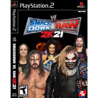 แผ่นเกมส์ WWE 2K21 PS2 Playstation2 คุณภาพสูง ราคาถูก