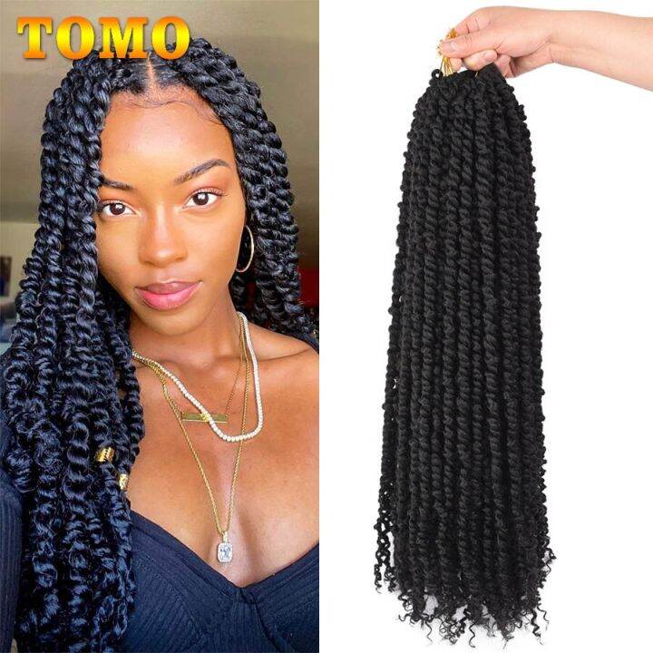 TOMO 12 18 24 Inch Passion Twist Hair Pre Twisted Passion Twists   76dc3f35f24dd69d8d3385bfdc1996e7  720x720q80 