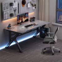 [COD] desk desktop home professional gaming and chair combination bedroom study simple steel frame