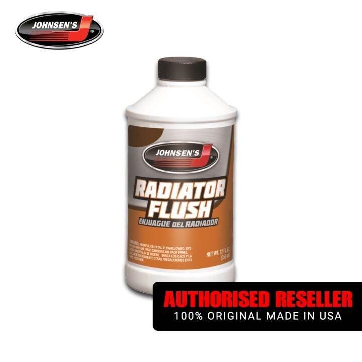 Johnsen's Car Radiator Flush Cleaner 12oz PN 4917 car washer high