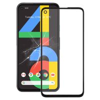 เลนส์กระจกด้านนอกหน้าจอด้านหน้าสำหรับ Google Pixel 4a 4G