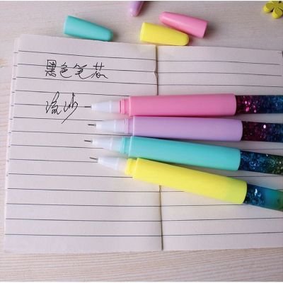 Cute 0.5mm ปากกากลิตเตอร์ ลายน้ำกากเพชร ด้ามสีสวย น่ารัก น่าสะสม (Water-based Pen)