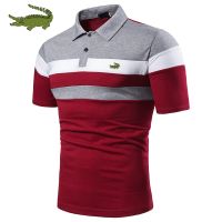 Mens High-quality Cotton Embroidered Polo Shirt 2023 Summer Short Sleeve Tee Shirts Business Casual polo shirt For Men S-8XL