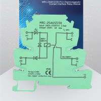 รีเลย์ PLC MRC-25A61Z230แบบแม่เหล็กไฟฟ้าโมดูลอินเตอร์เฟซรีเลย์อินพุต230VAC/220VDC 1NO 1 NC