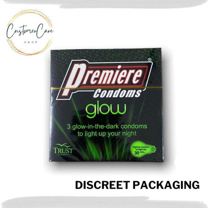 Premiere Condom Glow 3 in the Dark Condoms Lazada PH