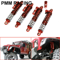 4ชิ้นโลหะเมจิกพรมผลโช้คอัพสำหรับ110 RC ตีนตะขาบรถ T Raxxas TRX4 Defender TRX6 AXIAL SCX10 II 90046 RC4WD